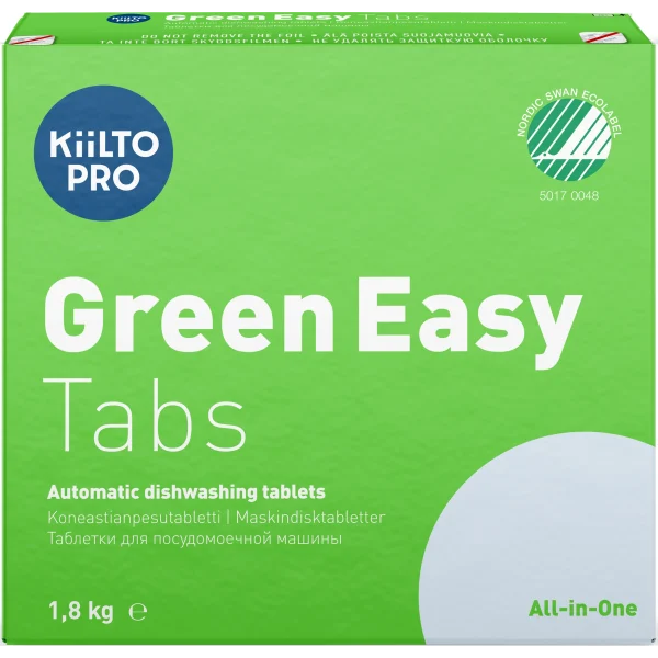 Green Easy Tabs, 1,8 kg - opvasketabs