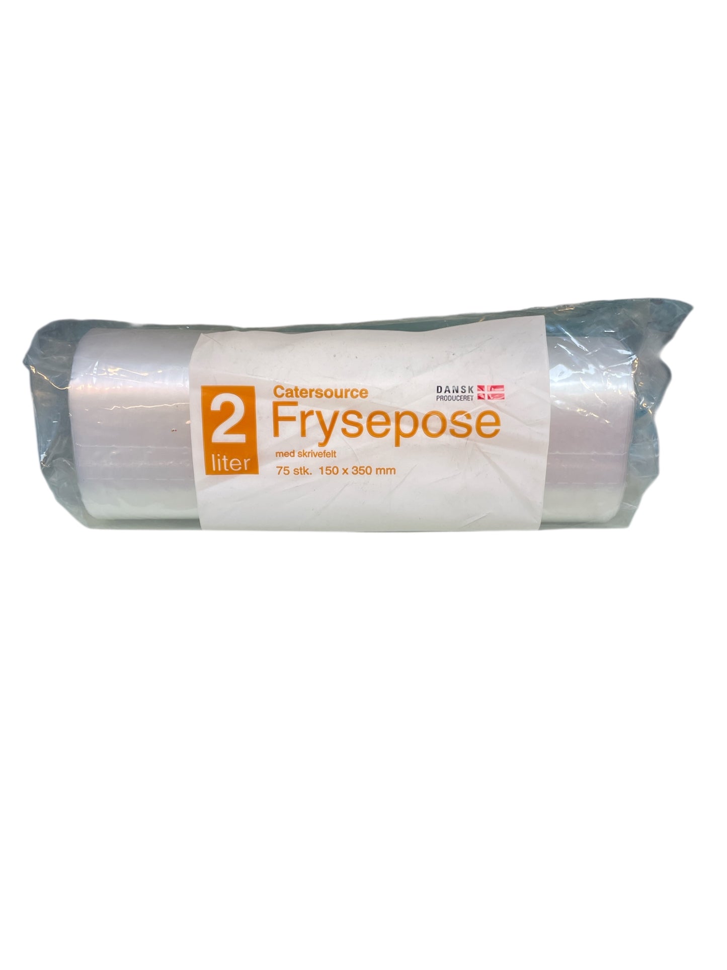 Frysepose 2 liter med skrivefelt