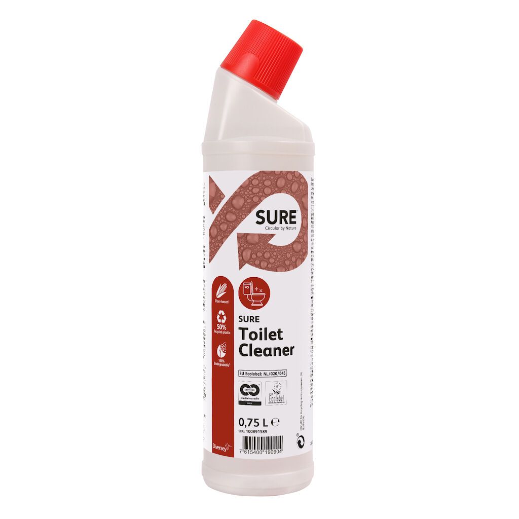 SURE Toilet Cleaner, 0,75 l - toiletrens