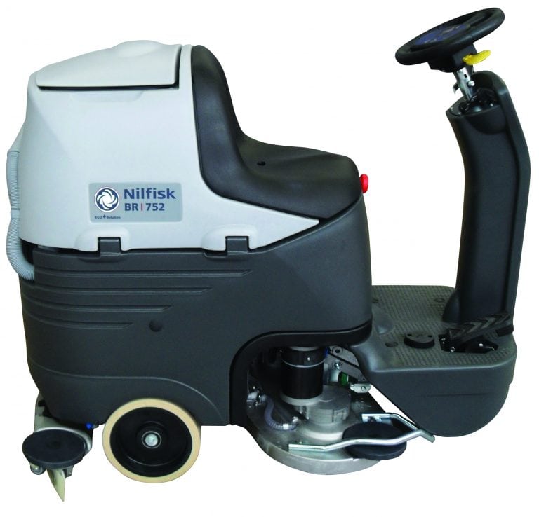 Nilfisk BR 752 Ecoflex Ride-on Gulvvasker Komplet