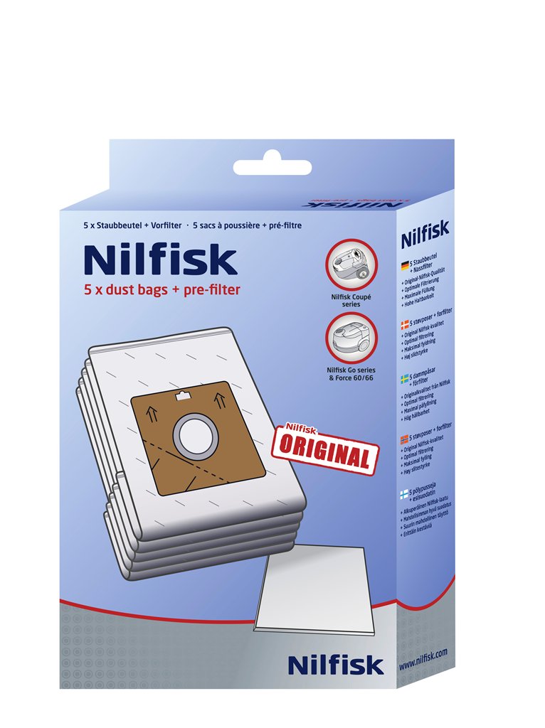 Støvsugerpose Nilfisk Coupe + GO