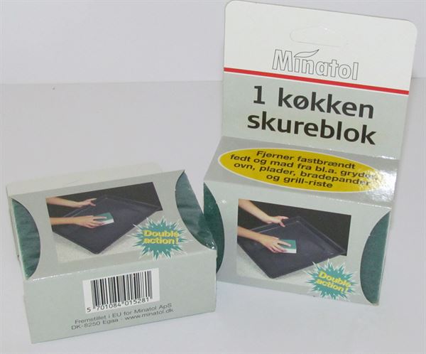 Køkken skureblok