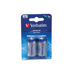 C - Alkaline Batterier, 2 stk pakning