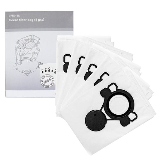Nilfisk støvpose Attix 30/3 og IVB 3, fleece, 5 stk.
