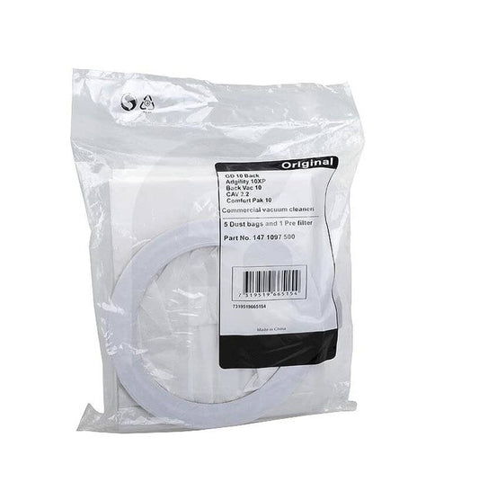 Nilfisk Støvposer til GD 10 m.fl, 5 stk.