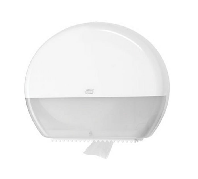 Dispenser til midi/maxi toiletruller (Hvid)