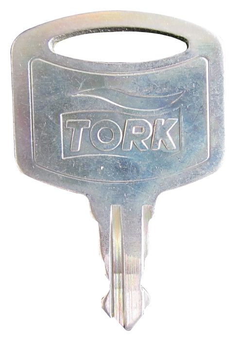 Dispensernøgle metal til Tork