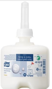 Tork hudcreme, S2 refill 475 ml