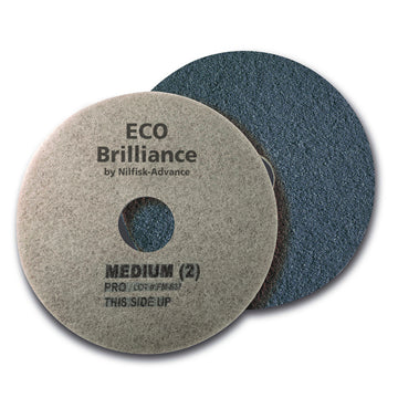 Diamant Rondel, 20", Nilfisk Eco Brilliance, 2 stk