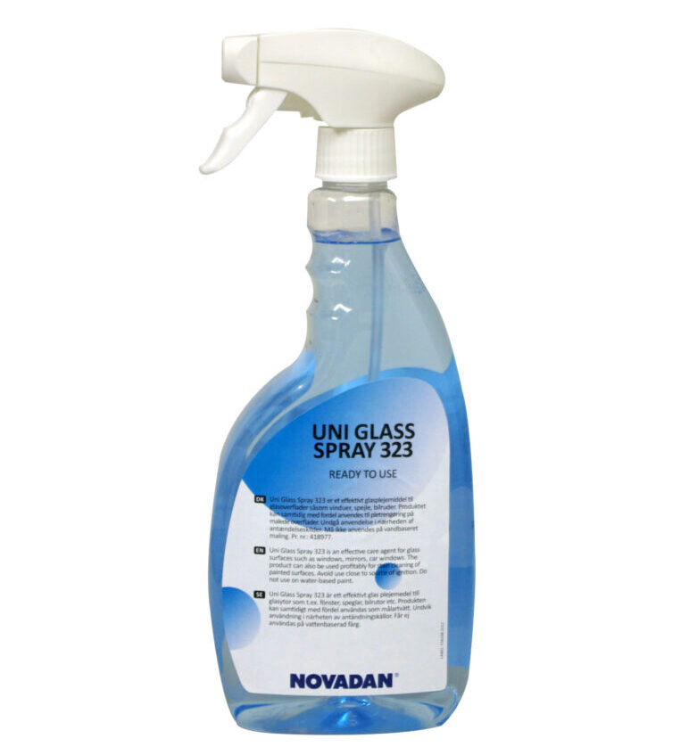 Uni Glass 323 0,75 l, Vinduesspray