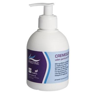 Cremesæbe Pristine 500 ml. Svanemærket uden parfume og allergener
