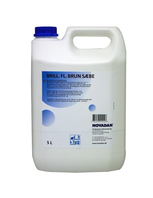 Brilliant flydende brun sæbe - 5 Liter