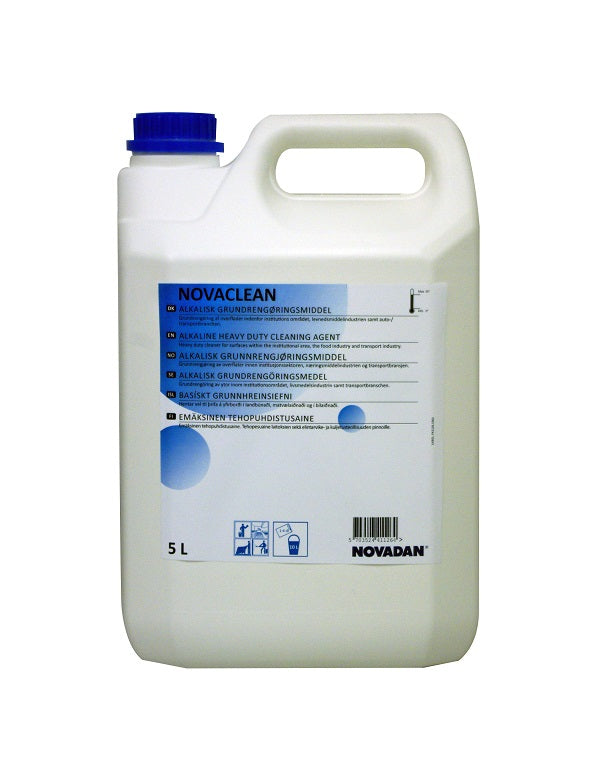 Novaclean  5 L , Grundrens - opløser olie og fedt