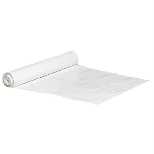 Affaldssæk hvid 100 l, 55 my, 1ks/10 ruller