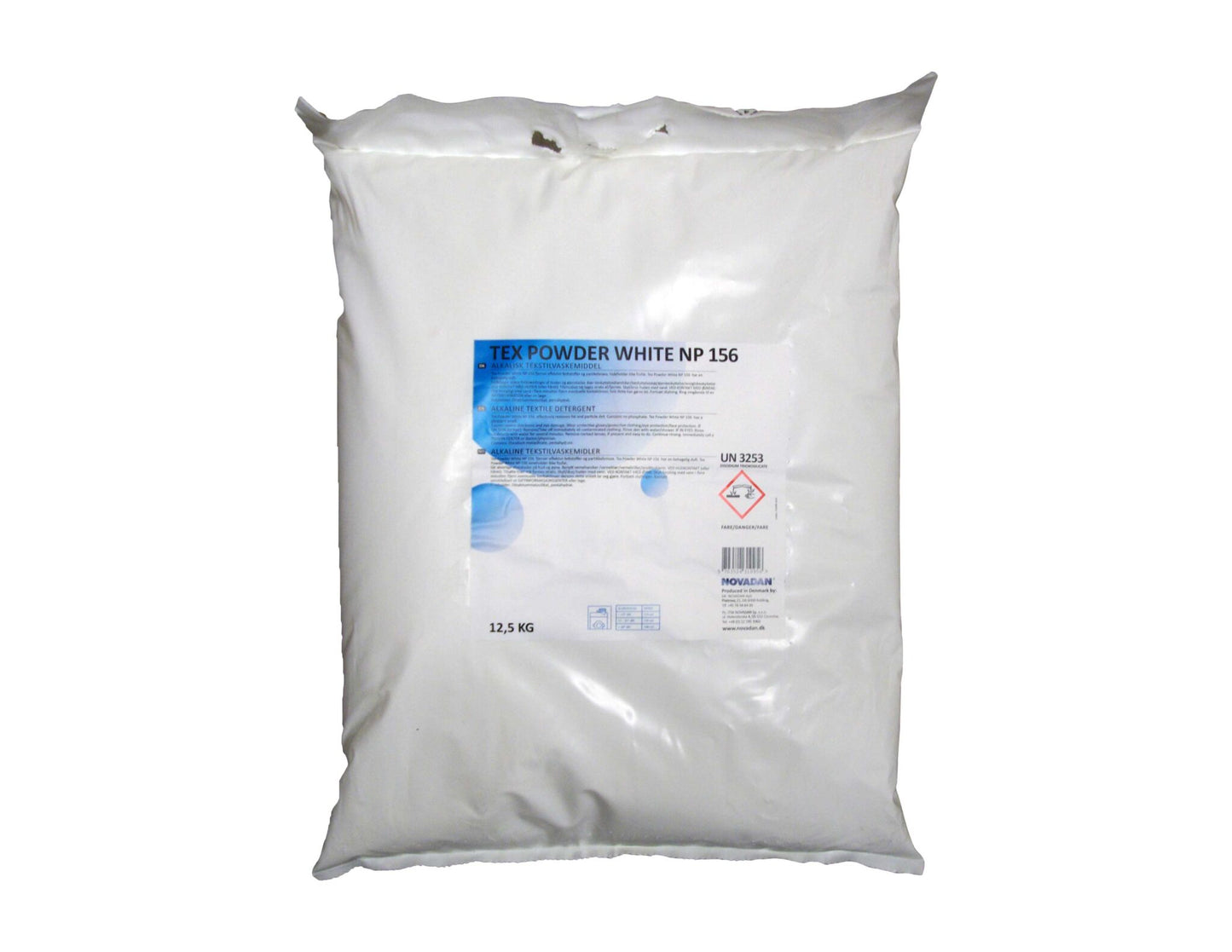 Tex Powder White NP 156 - Vaskepulver 12,5 kg