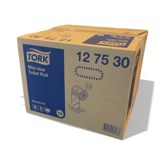 Toiletpapir Tork Premium T6 Mid-size 2-lag 90 m, 27 ruller.