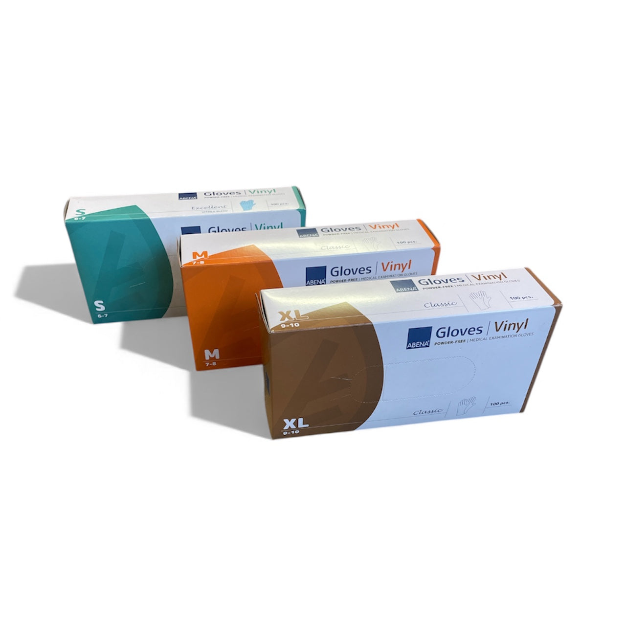 Vinyl engangshandsker u/pudder, 100 stk.