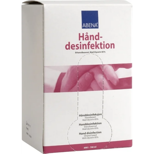 Hånddesinfektion 85% refill til håndfri dispenser 700ml