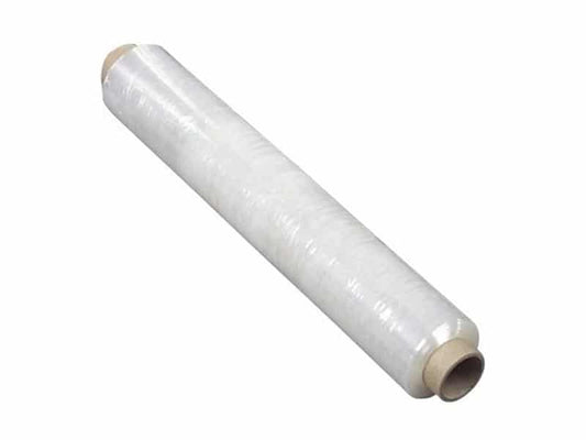 Hotfilm 45 cm x 300 m,  8 my PVC, 4 ruller, champagnefarvet. Inklusive statsafgift på 200 kr.