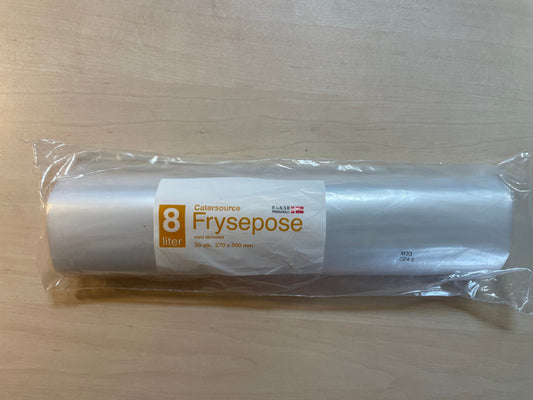 Frysepose 8 liter - med skrivefelt