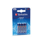 AAA Alkaline Batterier, 4 stk