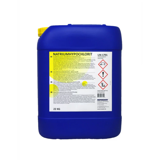 Natriumhypochlorit 22 Kg - afhentningsvare !!