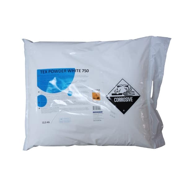 Tex Powder White 750 - Vaskepulver  12,5 KG