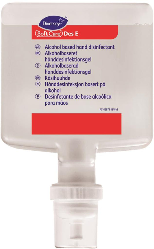 Hånddesinfektion Des E, 1,3 liter, til dispenser