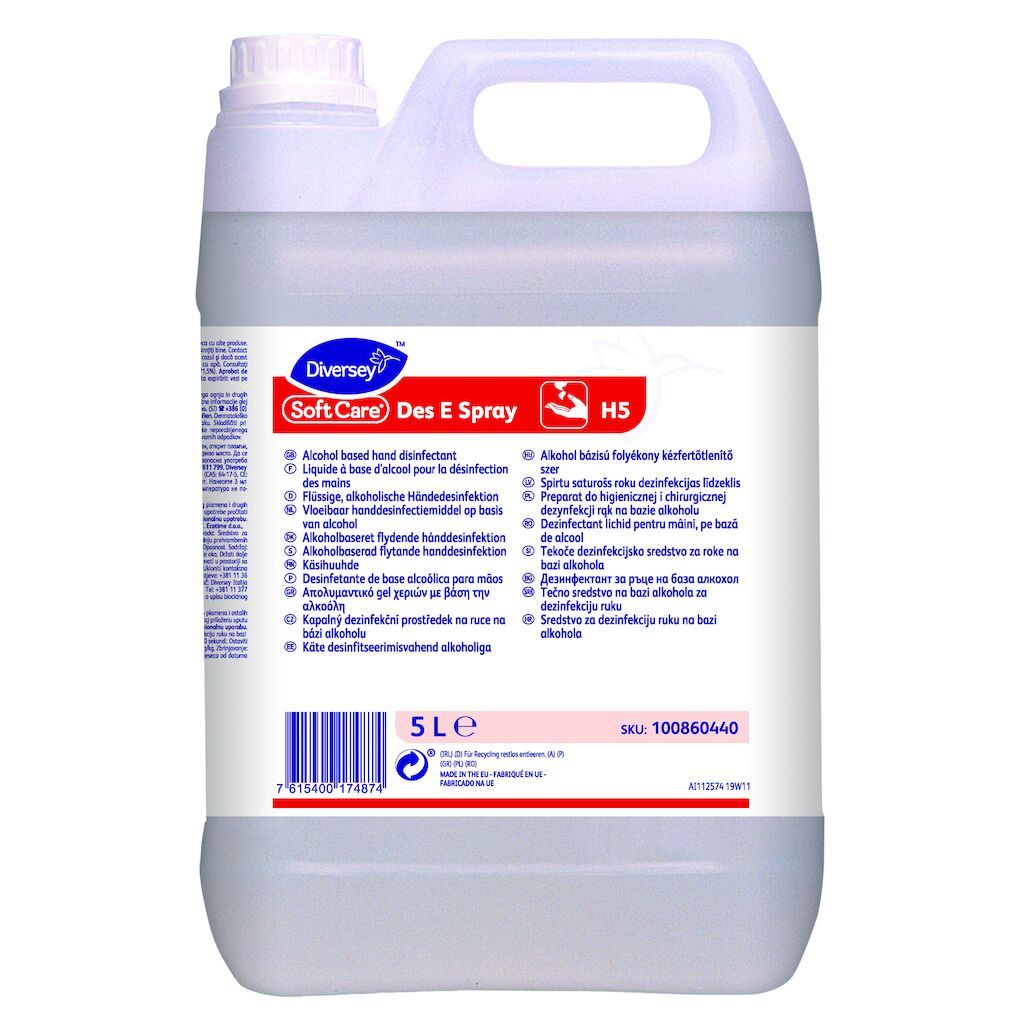 SoftCare Des E spray, 5 L - Hånddesinfektion
