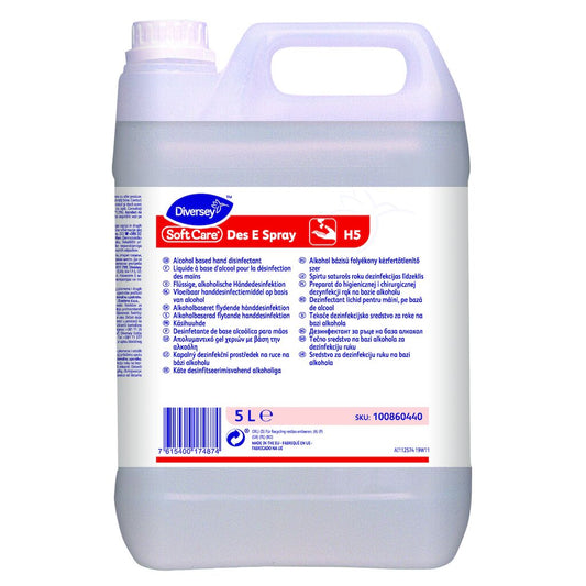 SoftCare Des E spray, 5 L - Hånddesinfektion