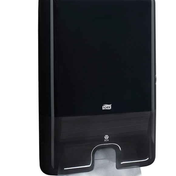 TORK PAPIRDISPENSER Z-FOLD stor (Sort)