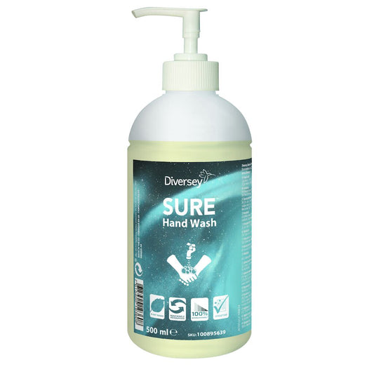 SURE Hand Wash,  6 x 0,5 l.