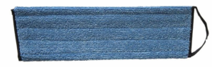 Microfibermoppe blå 40 cm velcro