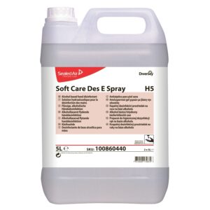 Soft Care Des E Spray 5L Alkoholbaseret flydende hånddesinfektion