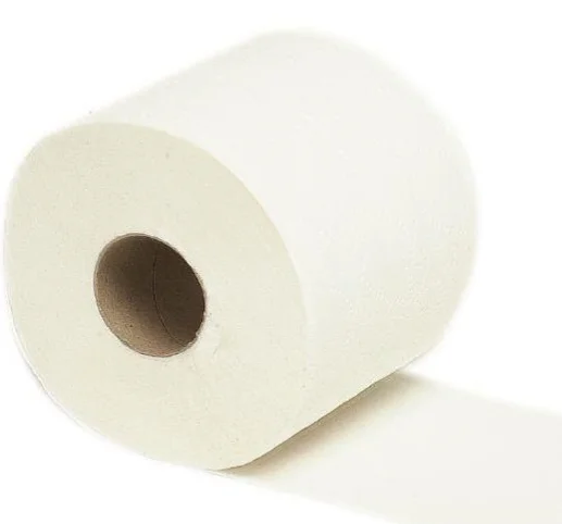 Toiletpapir, 3-lags, 34,2m x 9,75cm, hvid, 100% nyfiber, 72 ruller.